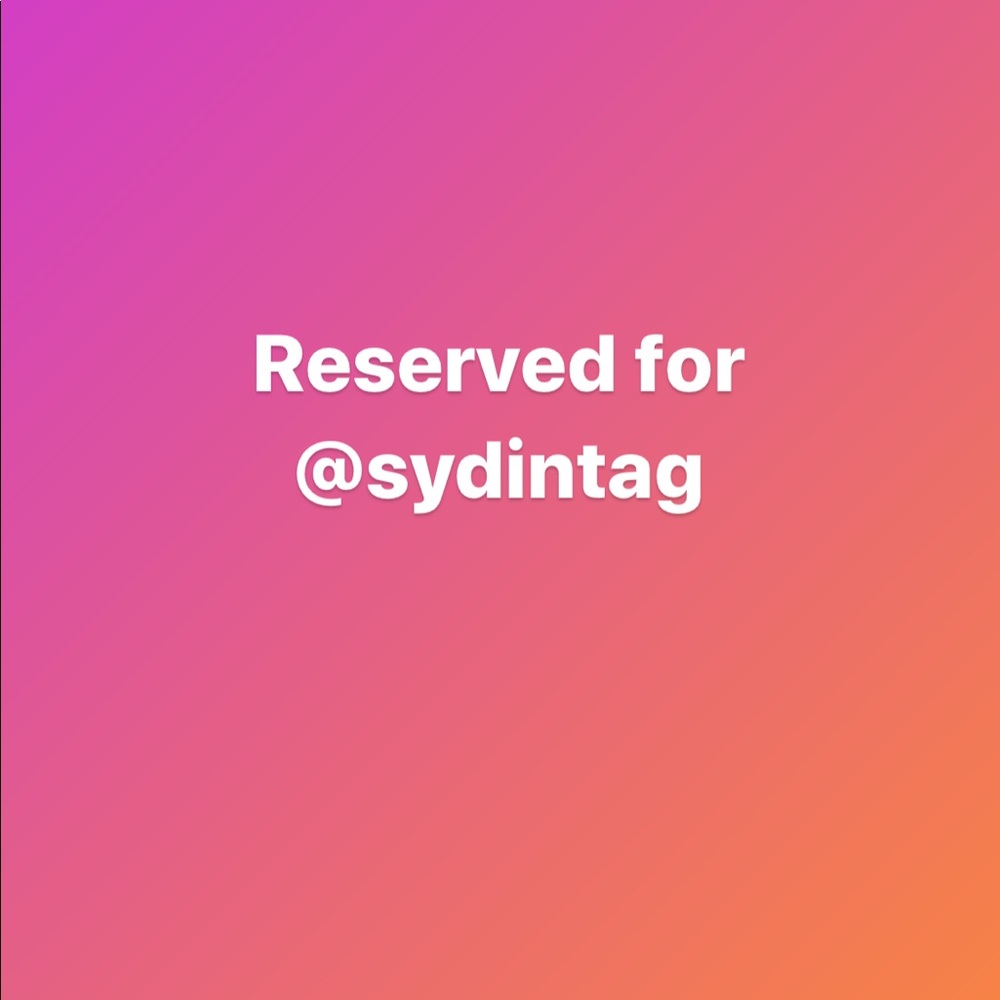 🚫RESERVED🚫